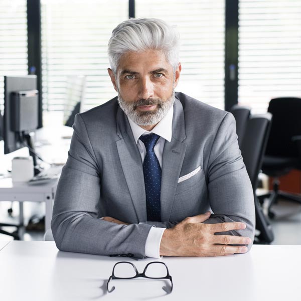 Anwalt in einer Kanzlei