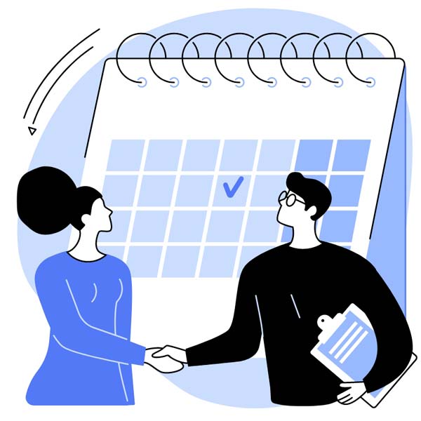 Terminvereinbarung mit kostenloser Erstberatung