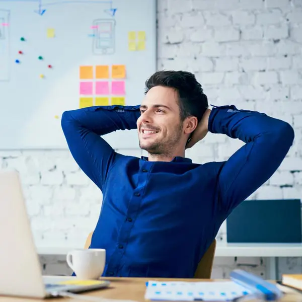 Zufriedener Kunde dank website wartung